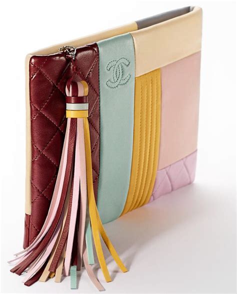 chanel pochette prix|chanel patchwork pouch.